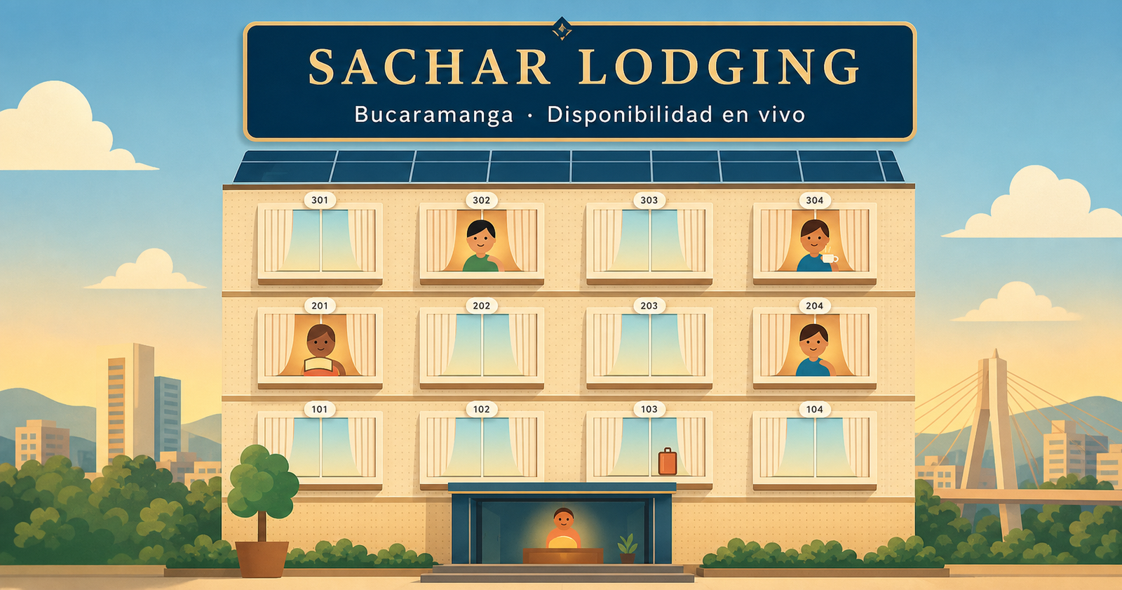 Sachar Lodging en Bucaramanga, disponibilidad en vivo